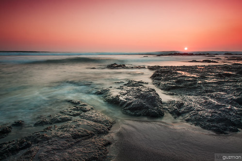 longexposure sunset seascape beach costarica rocks cr guanacaste langosta 2016 playalangosta luisguzmán