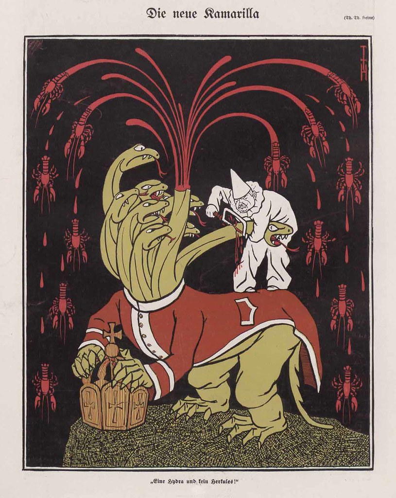 Thomas Theodor Heine - The New Camarilla, 1909