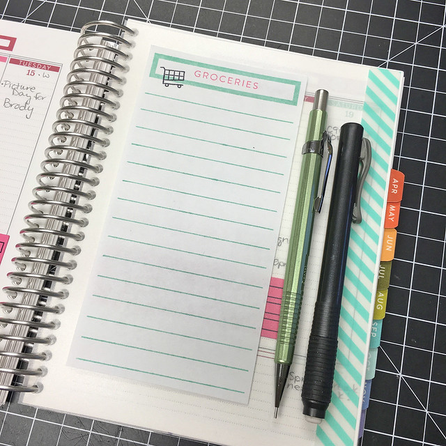 Moments Inked Planner System March 2016