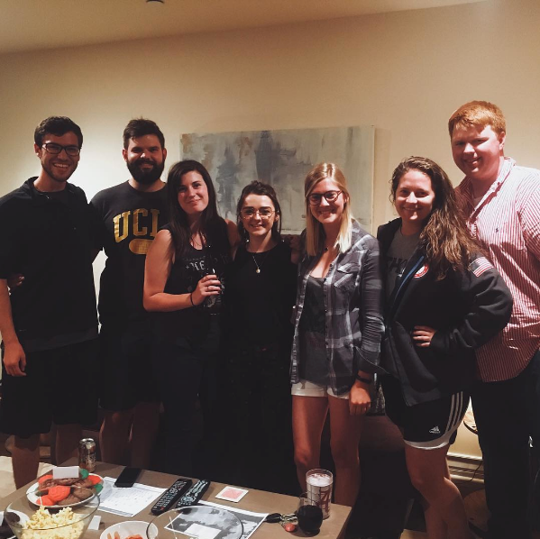 Maisie Williams Crashed a 'Game of Thrones' Viewing Party at UCLA