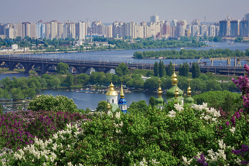 Landscape from Kiev's hills