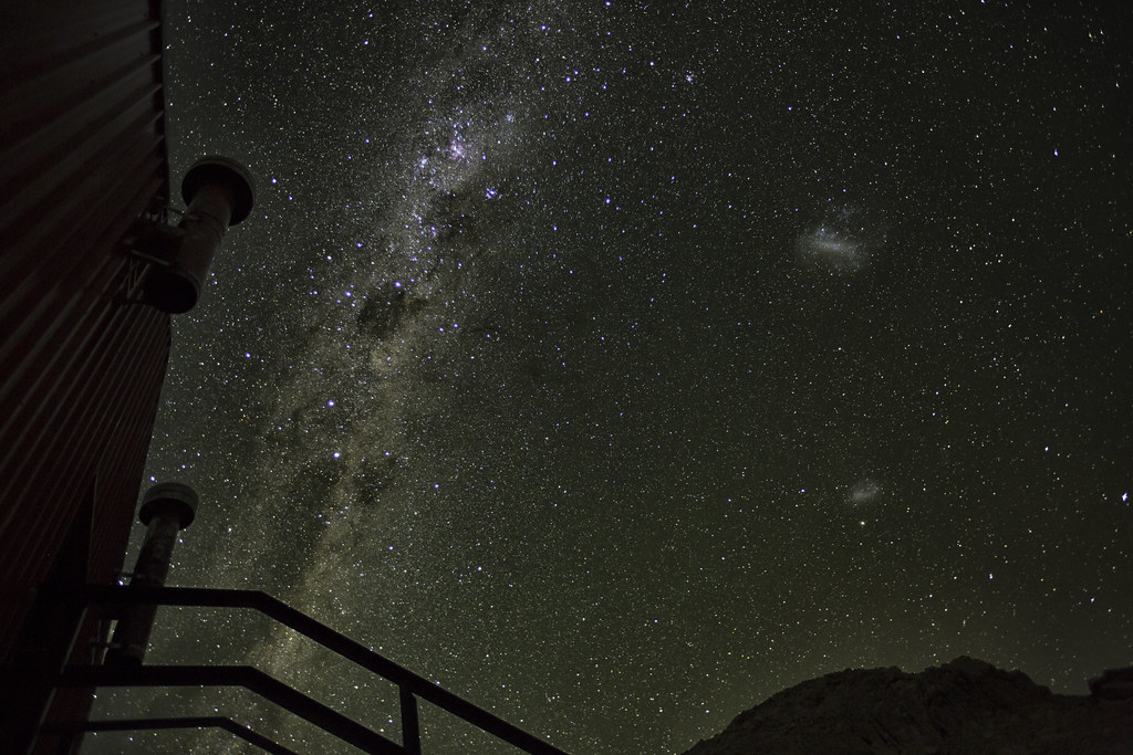 Milkyway over Mueller Hut, Mt. Cook National Park, New Zealand