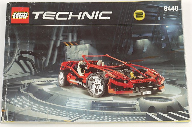 LEGO 8448 Super Street Sensation part 2 The Technic convertible