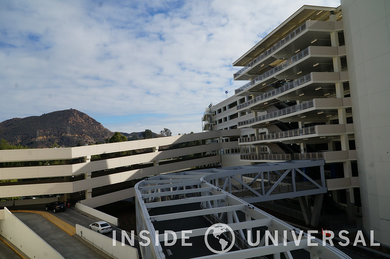 January 5, 2016 Update - E.T. Parking Structure - Universal Studios Hollywood