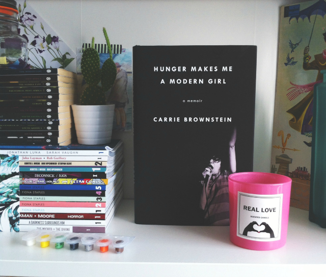 hunger makes me a modern girl carrie brownstein book haul