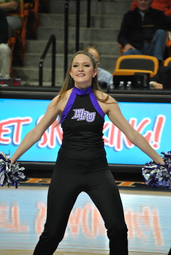 cheerleaders highpoint tournament panthers bulldogs unca marchmadness uncasheville bigsouth