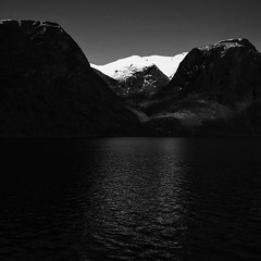 'Light Bending 2' Nærøyfjord, Norway, April 2016 #iphoneonly #instagram