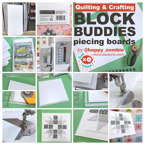 Block Buddies - DIY quilting piecing boards
