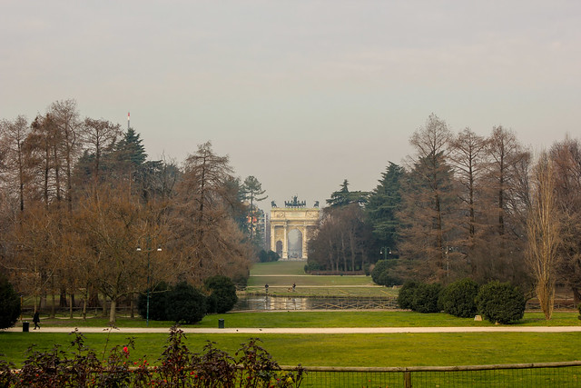 Parque Sempione de Milán