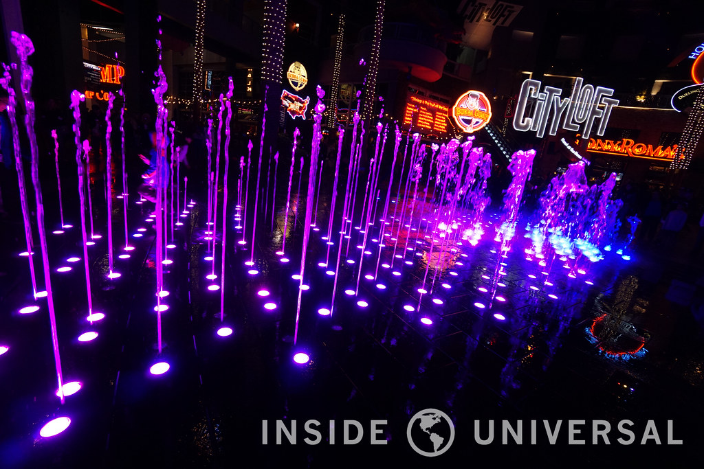 Infusion Lounge Hollywood has closed; CityWalk debuts new colorful fountains
