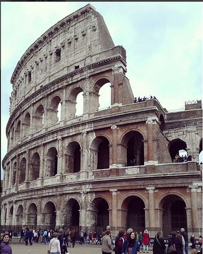 Coloseum in close up