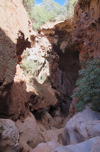 bridge mountains rocks morocco cave stalactites highatlas iminifri