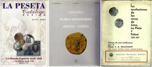 Three Biblioteca Numismatica books