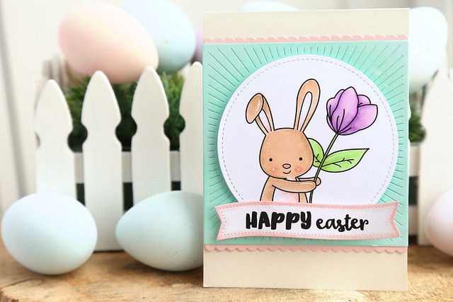 Easter bunny {just ME digital stamps}