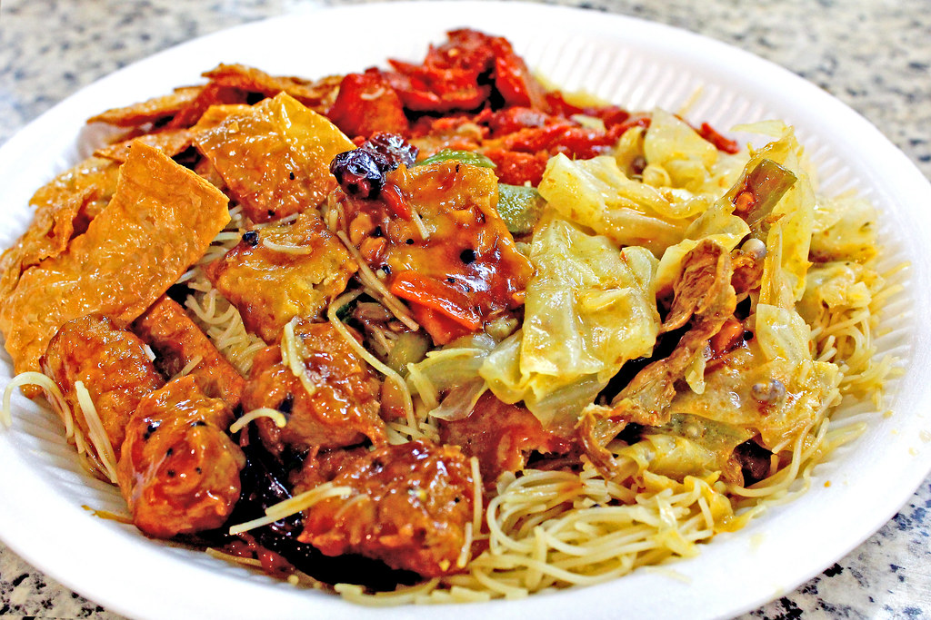 Orchard Road: Fancy Vegetarian Food Char Siew