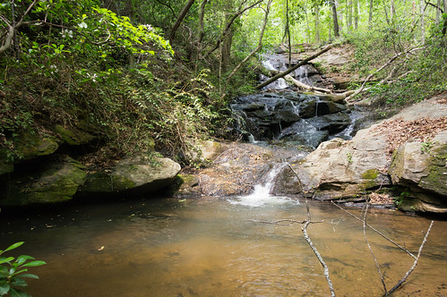Todd Creek tributary waterfall - 4