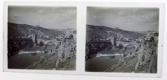 Puente de San Martín desde Roca Tarpeya. Fotografía de Francisco Rodríguez Avial hacia 1910 © Herederos de Francisco Rodríguez Avial