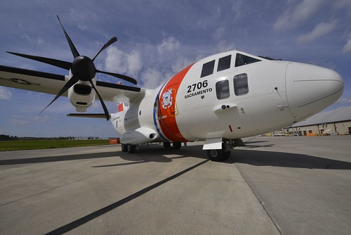 Coast Guard introduces new C-27J Medium Range Surveillance airplane