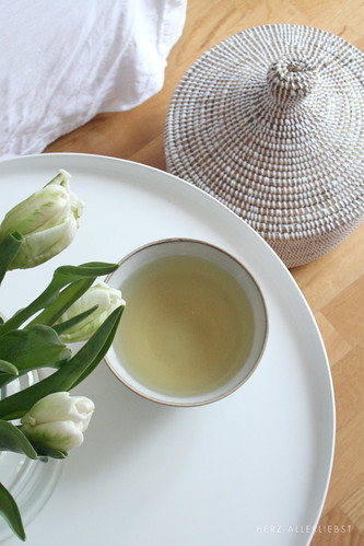 Tulpen und Tee