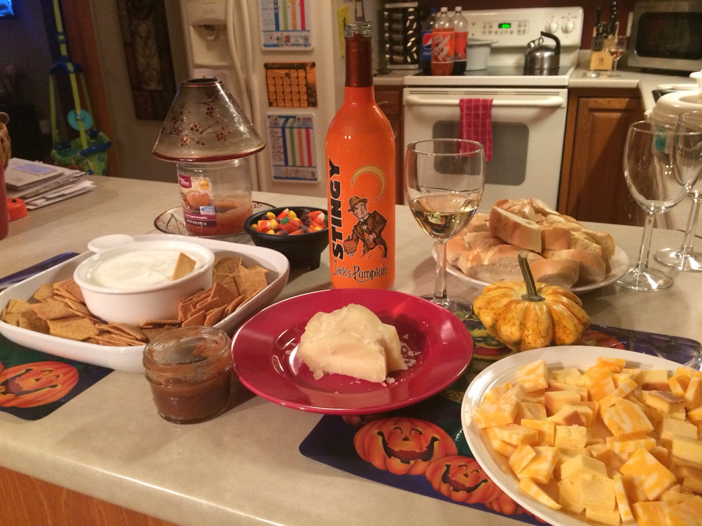 Pumpkin Wine and Fromage Blanc 1