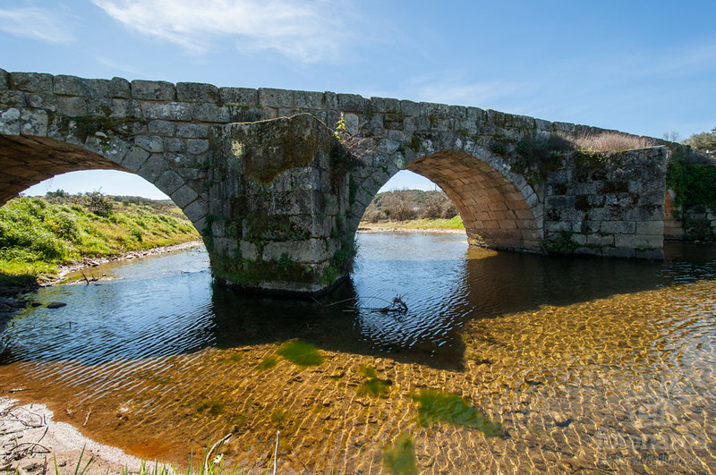 El puente de origen romano de Idanha-a-Velha