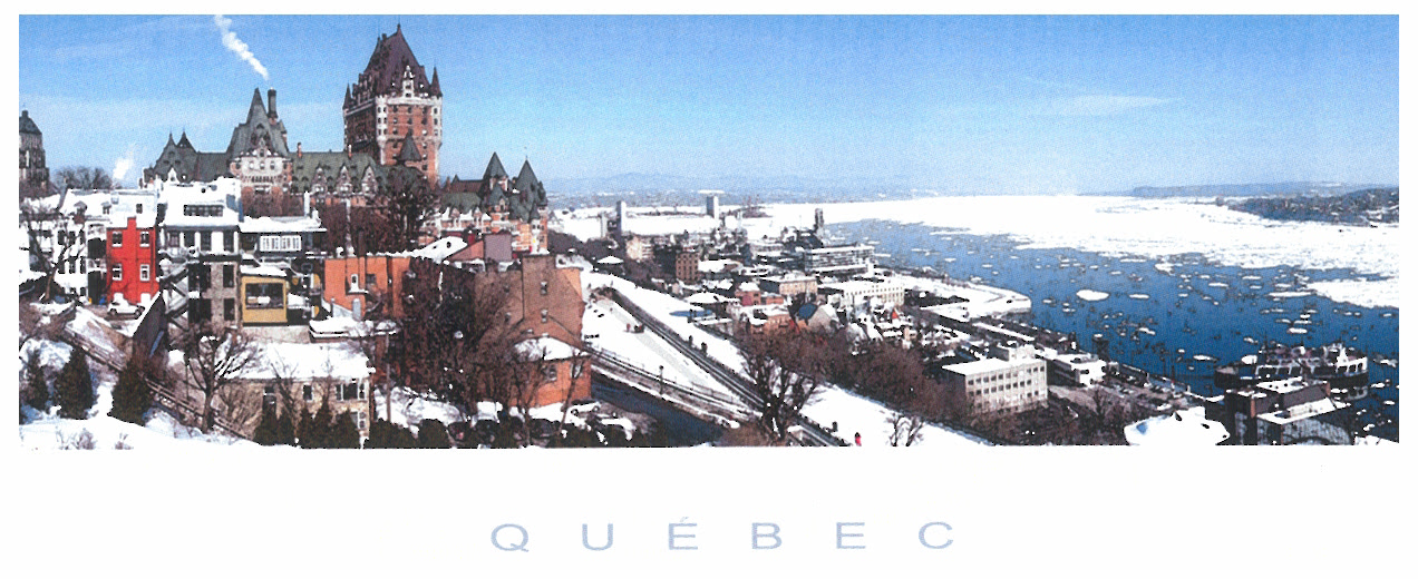 Canada - Quebec - Chateau Frontena in February