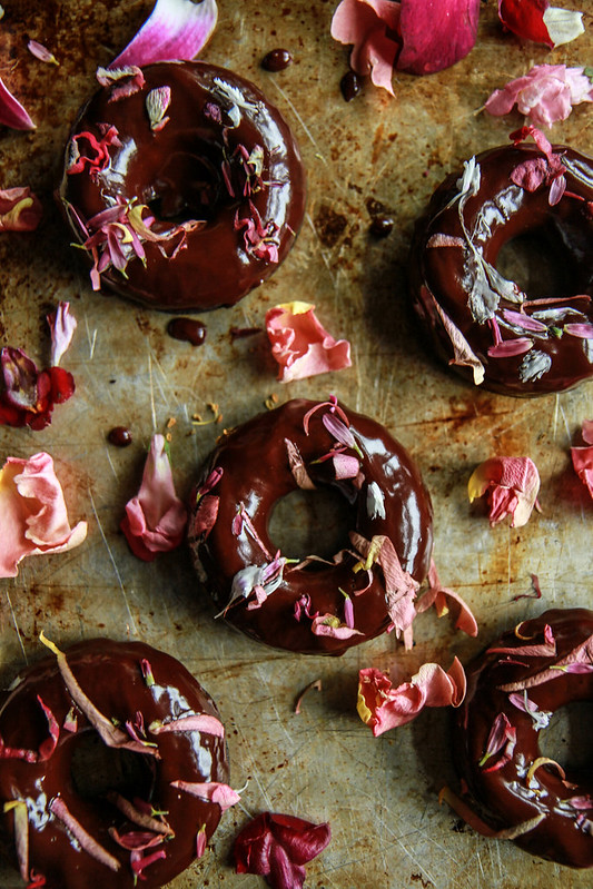 Chocolate Mocha Beet Donuts- Gluten Free and Vegan