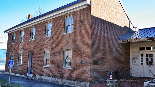 franklin kentucky historic civilwar jail residence 1835 nationalregisterhistoricplaces nrhp simpsoncounty
