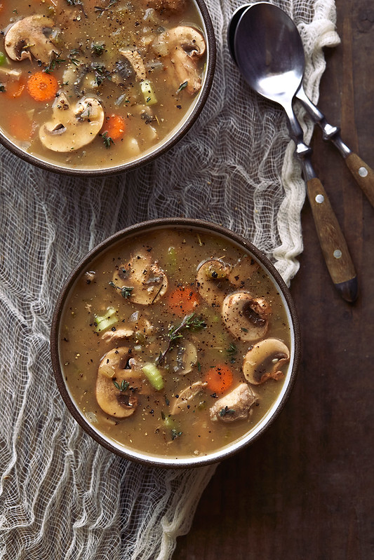 Comforting Mushroom Soup