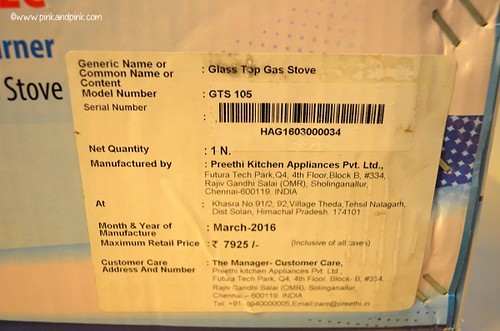 Preethi Glass top Gas Stove Review 3 Burner Price -  Preethi BluFlame Blaze