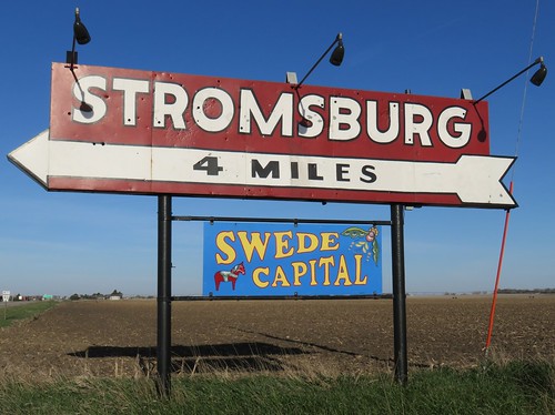 nebraska ne polkcounty stromsburg citywelcomesigns swedishcommunitiesintheunitedstates