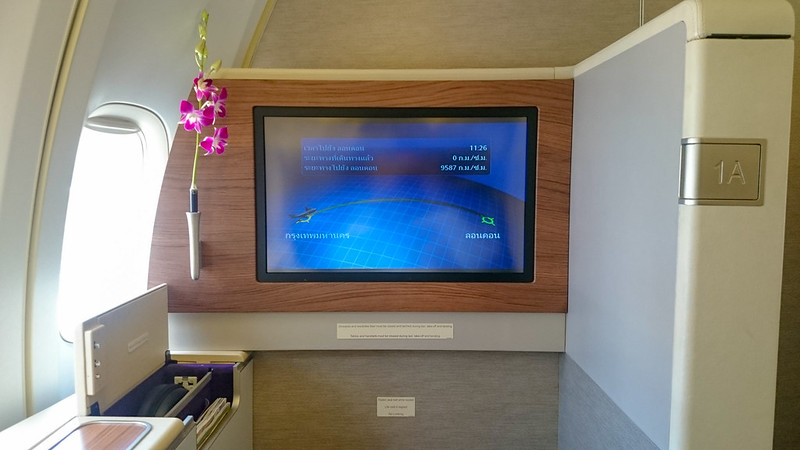 25653883161 bfb623fc1b c - REVIEW - Thai Airways : Royal First Class - Bangkok to London (B747 Refreshed)