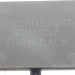 overheight vehicle