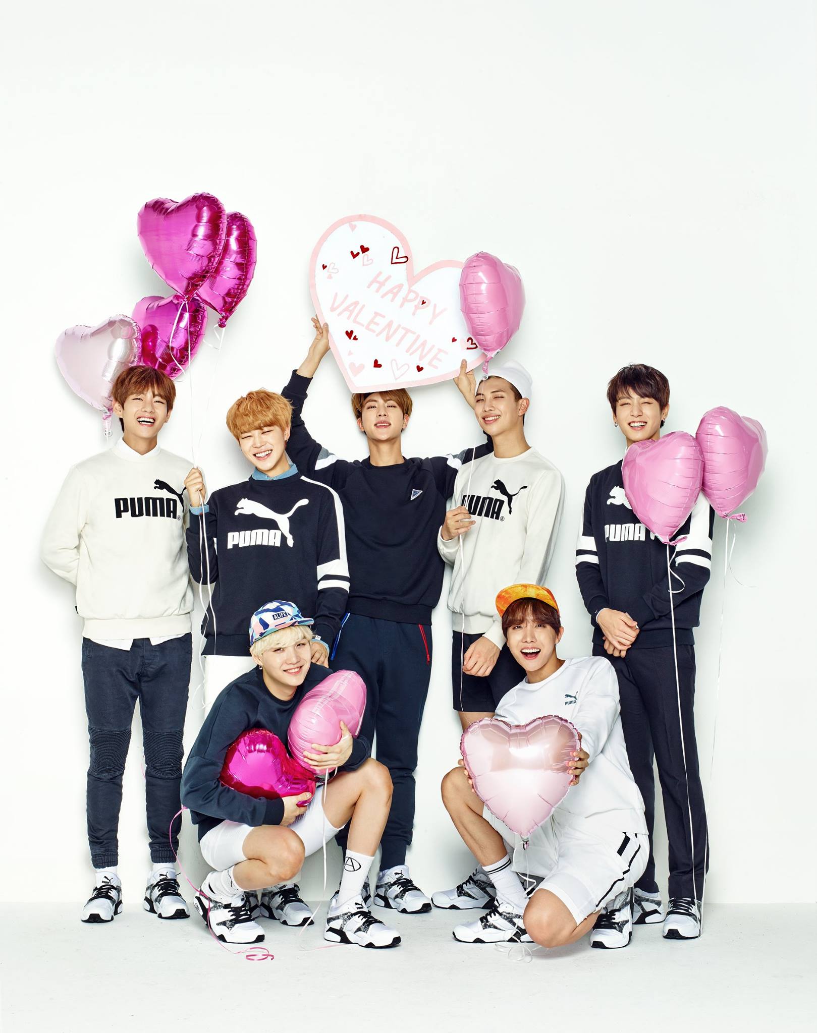 Picture] BTS X PUMA “Happy Valentine's 