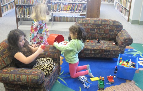 Duplos at the library
