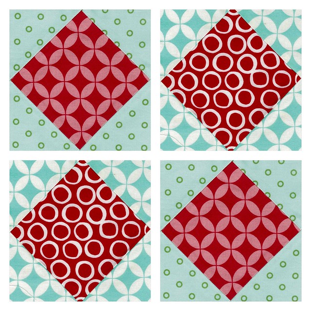 Video tutorial: quick and easy square in a square quilt block