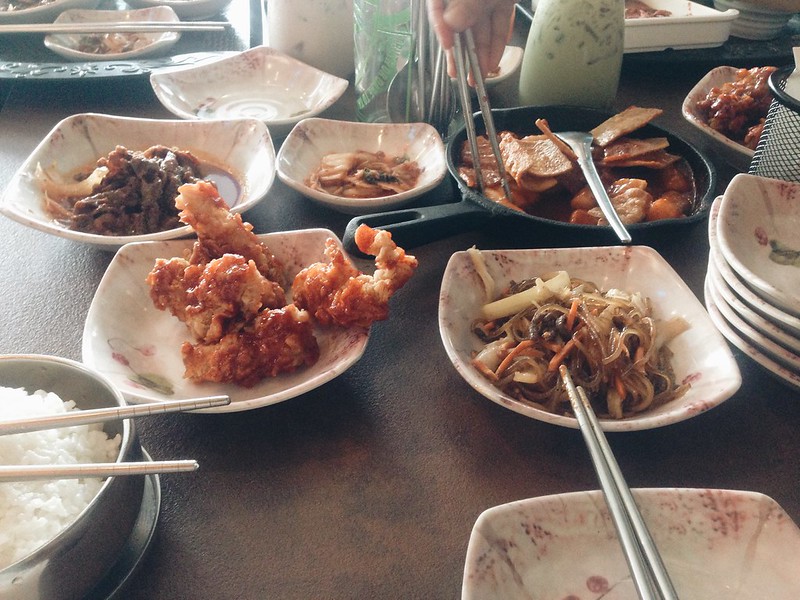 First time trying Korean foods.