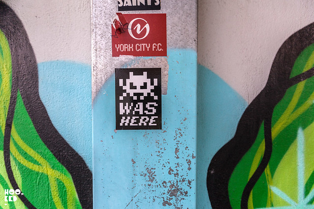 French Street Artist Invader installs new 8-Bit Mosaic in London