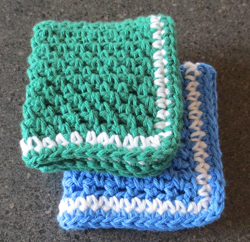 Linen Stitch Dishcloths