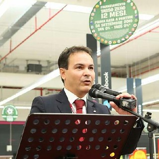 Martino Floro, direttore dell'Auchan