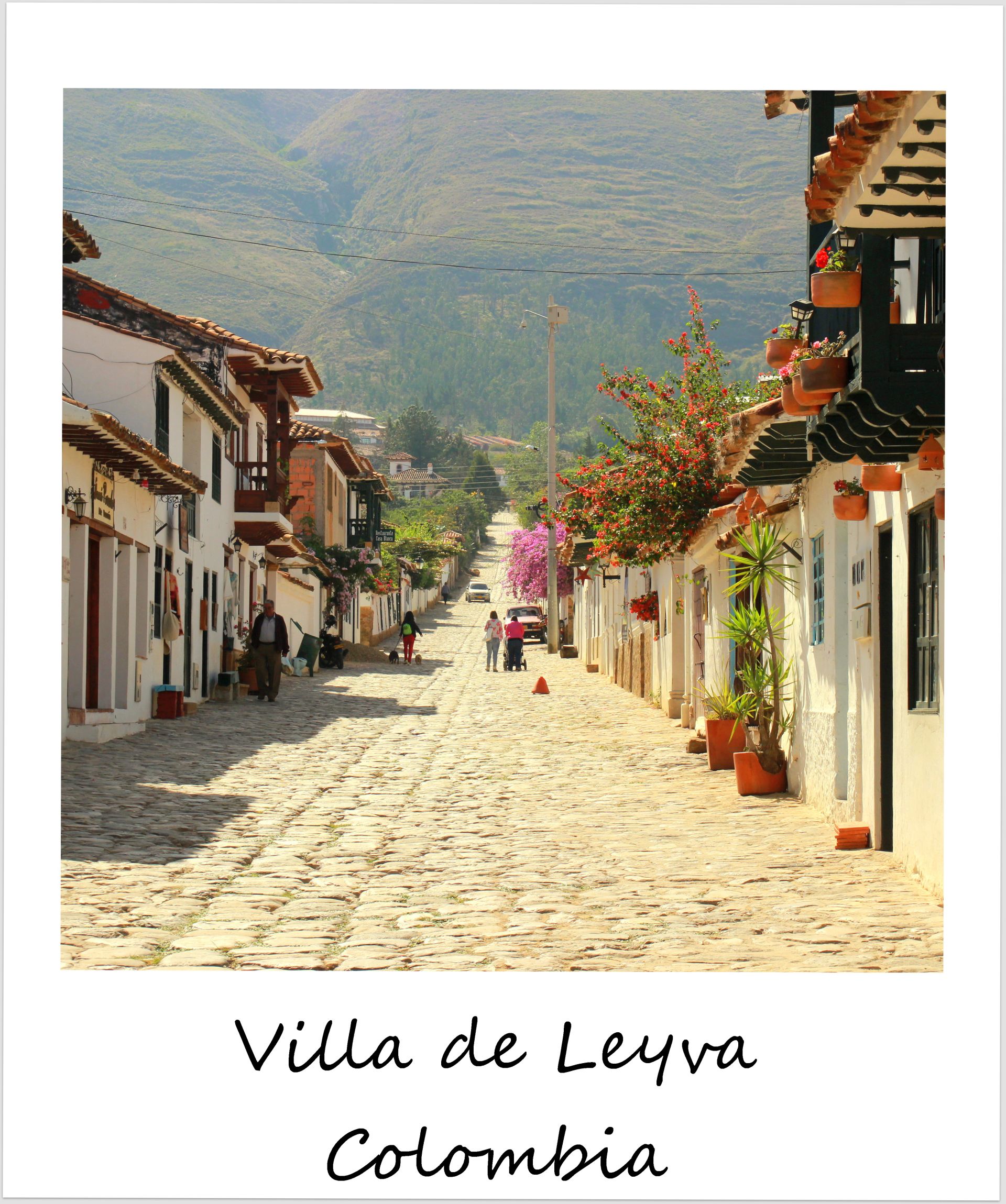 polaroid of the week colombia villa de leyva