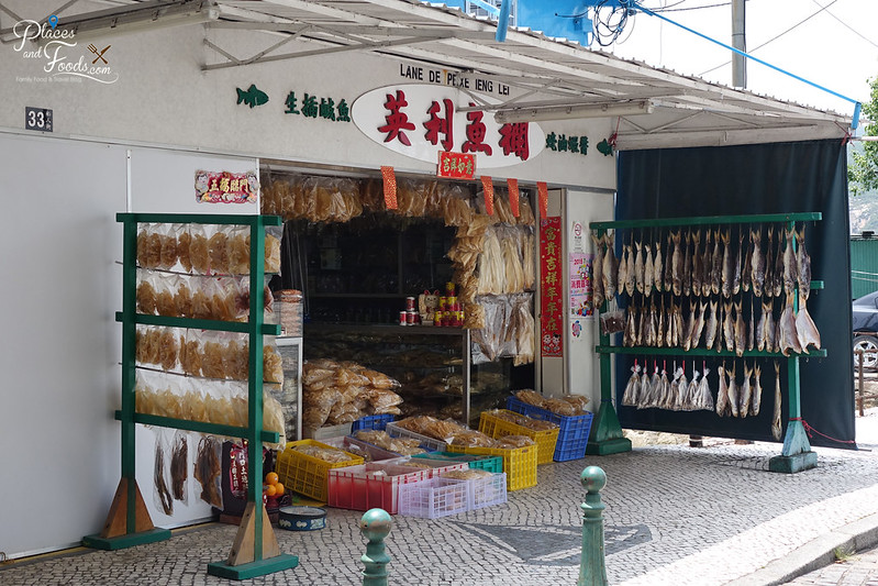 coloane dried seafood shop