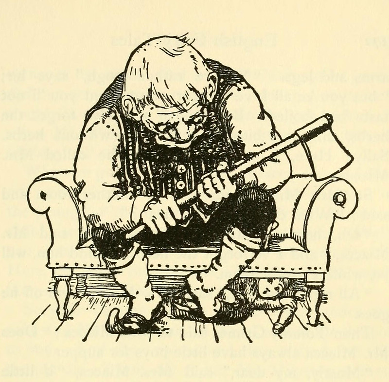 John D Batten - Mr Miacca, illustration from "English Fairy Tales," 1902