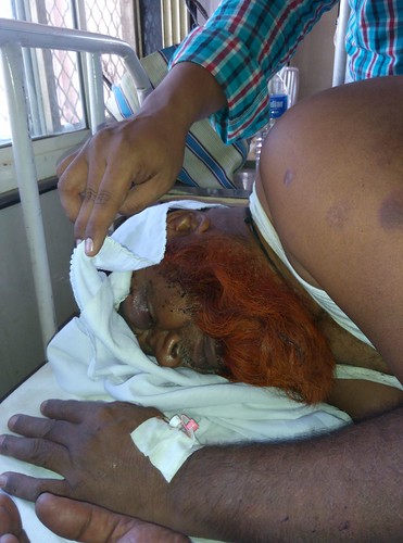 Muslim ASI beaten in Latur