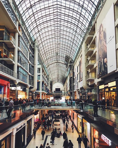 #Eaton #Centre, #downtown #Toronto. #toronto_insta #yonge #iphone6s #Ontario #Canada #igerstoronto