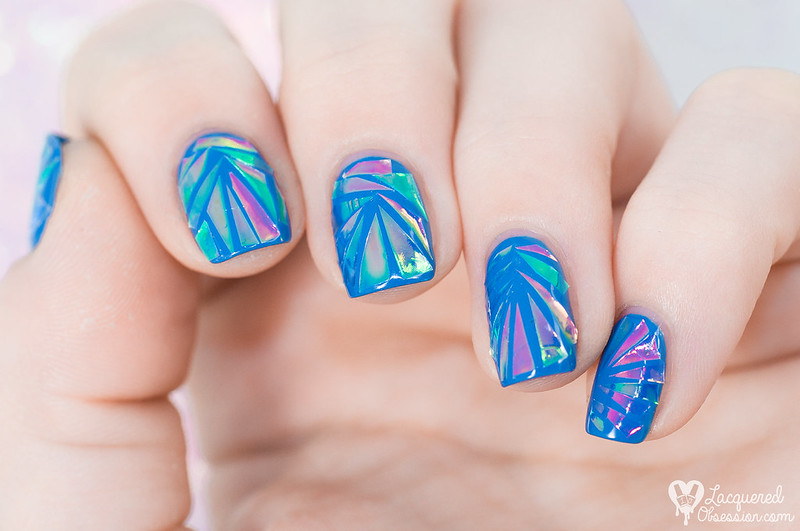 Shattered glass nails