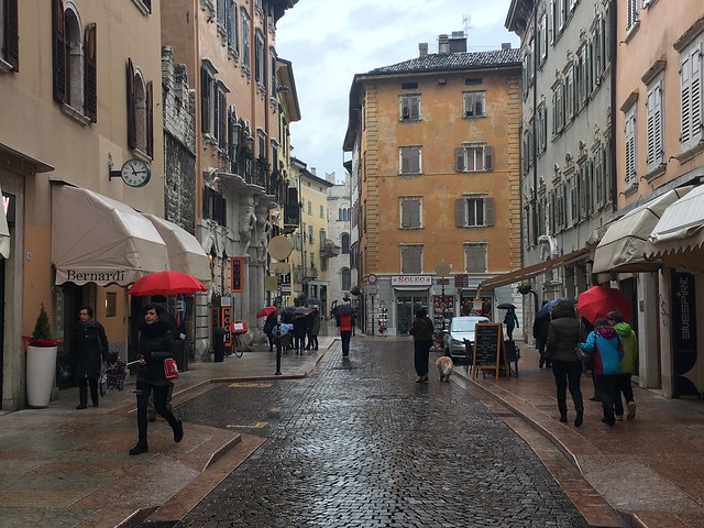 The Rainswept Streets of Trento