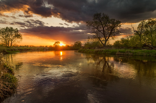 sunset sky sun tree nature water clouds wow reflections river landscape spring pentax poland piotrfil