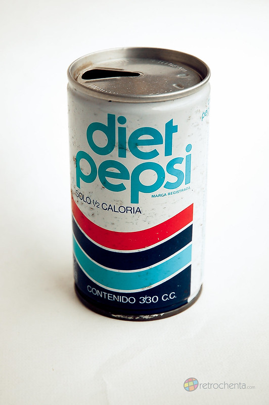 Pepsi diet - lata años 80