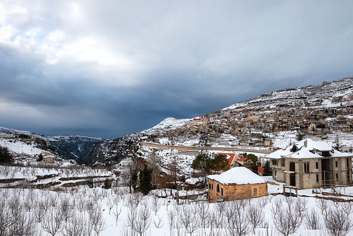 winter lebanon snow nature jack photography town high village dynamic north range hdr bcharre seikaly jrseikaly